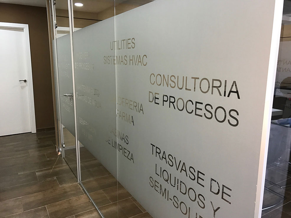 vinilo glass troquelado