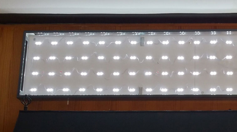 rotulo con iluminacion led