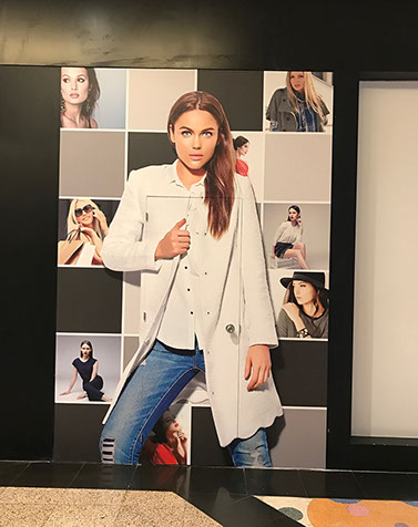 cerramiento de local con pladur y vinilo