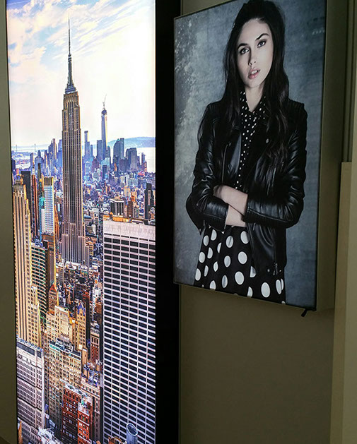 textil con iluminacion led