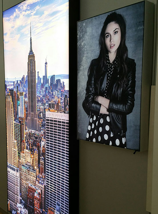 textil con iluminacion led