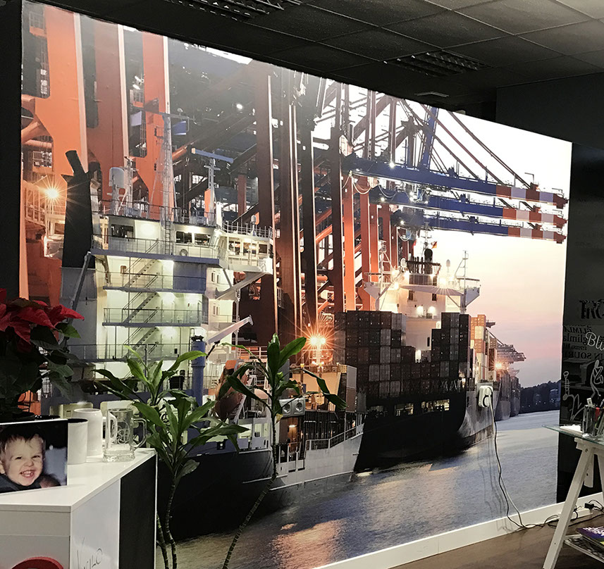 vinilo impreso y laminado